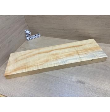 Клён Американский Волнистый заготовка на топ Смешанный ААА Волна АА 42х195х640 мм - (1шт. под распил) АКЦИЯ-8