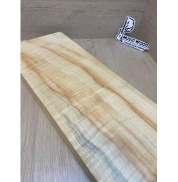 Клён Американский Волнистый заготовка на топ Смешанный ААА Волна АА 42х195х640 мм - (1шт. под распил) АКЦИЯ-9