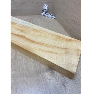Клён Американский Волнистый заготовка на топ Смешанный ААА Волна АА 42х195х640 мм - (1шт. под распил) АКЦИЯ-7