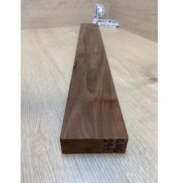 Орех Американский заготовка грифа для Безголовой гитары Смешанный А 28х75х595 мм-3