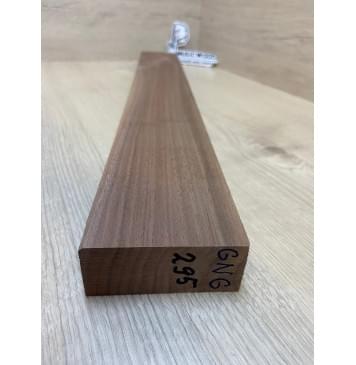 Орех Американский заготовка грифа для Безголовой гитары Радиал А 33х80х615 мм-1