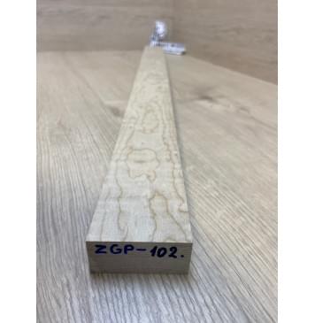 Клен Белый Явор, Волнистый заготовка для переклеенного грифа электрогитары Радиал АА Волна ААА 26х57х790 мм-2