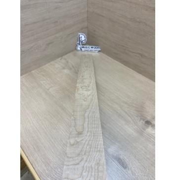 Клен Белый Явор, Волнистый заготовка для переклеенного грифа электрогитары Радиал АА Волна ААА 26х57х790 мм-4