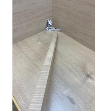 Клен Белый Явор, Волнистый заготовка для переклеенного грифа электрогитары Радиал АА Волна ААА 26х57х790 мм-9