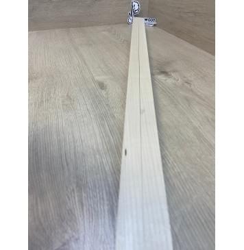 Клен Белый заготовка для переклеенного грифа бас-гитары Радиал АА 43х21.5х875 мм - из 2х частей-7