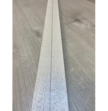 Клен Белый заготовка для переклеенного грифа бас-гитары Радиал АА 43х21.5х875 мм - из 2х частей-8