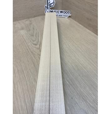 Клен Белый заготовка для переклеенного грифа бас-гитары Радиал АА 43х21.5х875 мм - из 2х частей-13