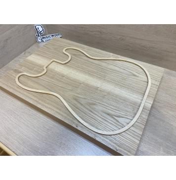 Ясень Дальневосточный Заготовка корпуса Тангент А 45х186х545 мм, 2 шт, 667 кг/м3-0