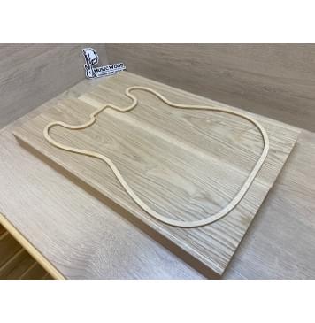 Ясень Дальневосточный Заготовка корпуса Тангент А 44,3х186х535 мм, 2 шт, 687 кг/м3-1