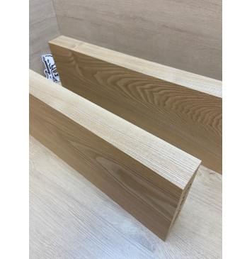 Ясень Дальневосточный Легкий Заготовка корпуса Тангент АА 48х185х565-540 мм, 2 шт, 587 кг/м3-4