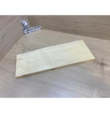 Клён Американский заготовка на топ для Тревел гитары Смешанный А 20х155-137х405 мм (1 шт под распил)-0