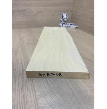 Клён Американский заготовка на топ для Тревел гитары Смешанный А 20х155-137х405 мм (1 шт под распил)-1