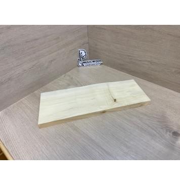 Клён Американский заготовка на топ для Тревел гитары Смешанный А 20х155-137х405 мм (1 шт под распил)-5