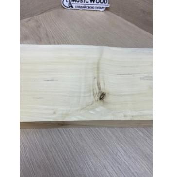 Клён Американский заготовка на топ для Тревел гитары Смешанный А 20х155-137х405 мм (1 шт под распил)-3