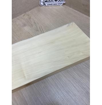 Клён Американский заготовка на топ для Тревел гитары Смешанный А 20х155-137х405 мм (1 шт под распил)-11