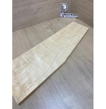 Берёза Пламенная заготовка на топ Смешанный АА Волна А 19х178-117х510 мм (1шт под распил) АКЦИЯ-6