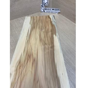 Клён Американский заготовка на топ Смешанный АА 20х175х560 мм (1шт под распил)-2