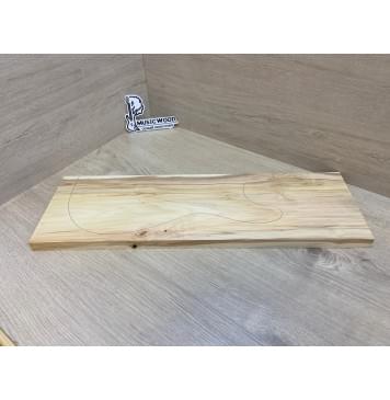 Клён Американский заготовка на топ Смешанный АА 20х175х560 мм (1шт под распил)-7