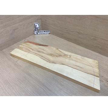 Клён Американский заготовка на топ Смешанный АА 22х170х505-485 мм (1шт под распил)-9