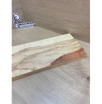Клён Американский заготовка на топ Смешанный АА 22х170х505-485 мм (1шт под распил)-10