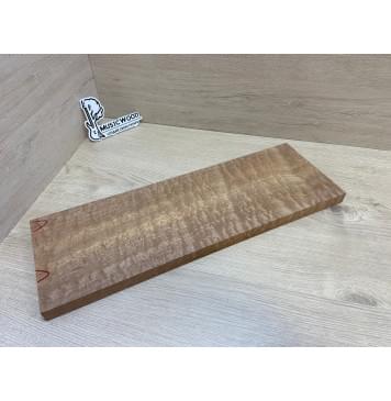 Сапели Волнистый заготовка на топ Радиал АА Волна ААА 20х170х515 мм (1шт под распил)-0