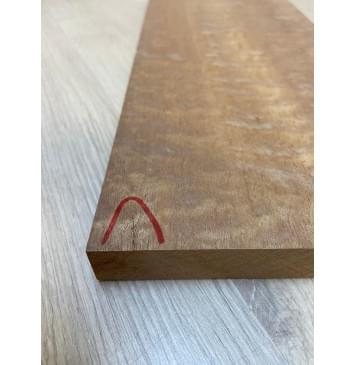 Сапели Волнистый заготовка на топ Радиал АА Волна ААА 20х170х515 мм (1шт под распил)-3