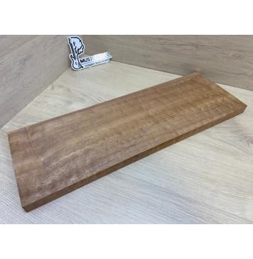 Сапели Волнистый заготовка на топ Радиал АА Волна ААА 20х170х515 мм (1шт под распил)-8