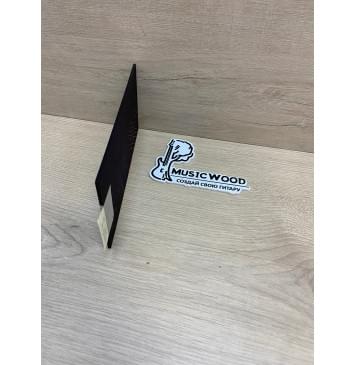 Граб Black накладки на головку грифа Смешанный ААА 2.5х105х215 мм-4