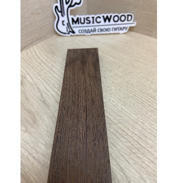 Венге заготовка для бриджа акустической гитары Радиал АА 11.5х42х185 мм-2