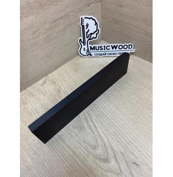 Граб Black заготовка для бриджа акустической гитары Смешанный ААА 11х50х210 мм-3