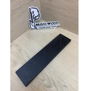 Граб Black заготовка для бриджа акустической гитары Смешанный ААА 11х50х210 мм-0