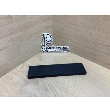 Граб Black заготовка для бриджа акустической гитары Смешанный ААА 11х49х205 мм-3