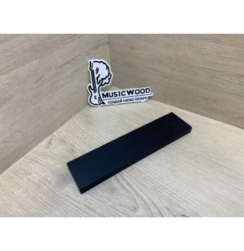 Граб Black заготовка для бриджа акустической гитары Смешанный ААА 11х49х205 мм-0