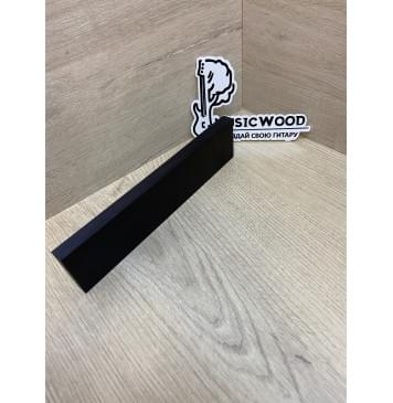 Граб Black заготовка для бриджа акустической гитары Смешанный ААА 11х49х205 мм-6