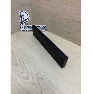 Граб Black заготовка для бриджа акустической гитары Смешанный ААА 11х49х205 мм-5