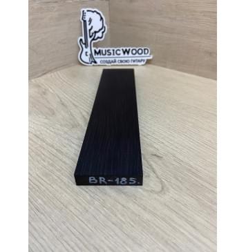 Граб Black заготовка для бриджа акустической гитары Смешанный ААА 11.5х50х215 мм-1
