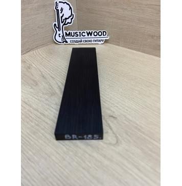 Граб Black заготовка для бриджа акустической гитары Смешанный ААА 11.5х50х215 мм-2