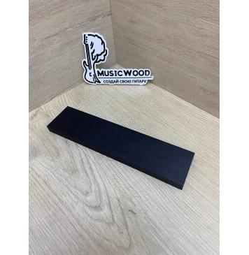 Граб Black заготовка для бриджа акустической гитары Смешанный ААА 11.5х50х215 мм-3