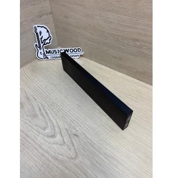 Граб Black заготовка для бриджа акустической гитары Смешанный ААА 11.5х50х215 мм-4