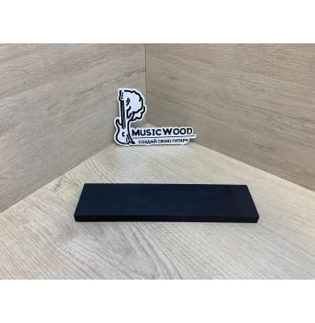 Граб Black заготовка для бриджа акустической гитары Смешанный ААА 11х50х210 мм-0