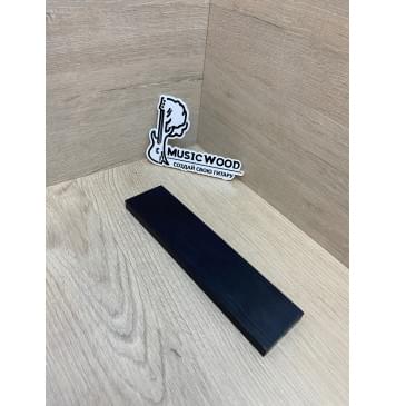 Граб Black заготовка для бриджа акустической гитары Смешанный ААА 11х50х210 мм-3