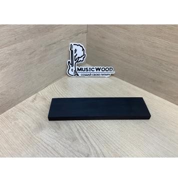Граб Black заготовка для бриджа акустической гитары Смешанный ААА 12х52х205 мм-0