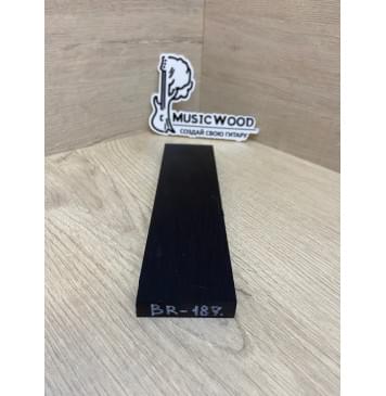 Граб Black заготовка для бриджа акустической гитары Смешанный ААА 12х52х205 мм-1