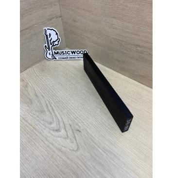 Граб Black заготовка для бриджа акустической гитары Смешанный ААА 12х52х205 мм-5
