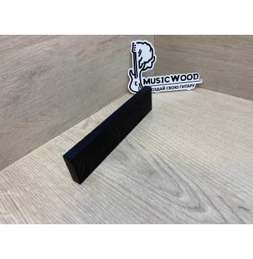 Граб Black заготовка для бриджа акустической гитары Смешанный ААА 11х42х170 мм-4