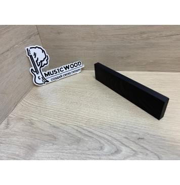 Граб Black заготовка для бриджа акустической гитары Смешанный ААА 11х42х170 мм-3