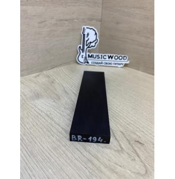 Граб Black заготовка для бриджа акустической гитары Смешанный ААА 11.5х44х175 мм-1