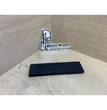 Граб Black заготовка для бриджа акустической гитары Смешанный ААА 11.5х44х175 мм-4