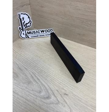 Граб Black заготовка для бриджа акустической гитары Смешанный ААА 11.5х44х175 мм-5