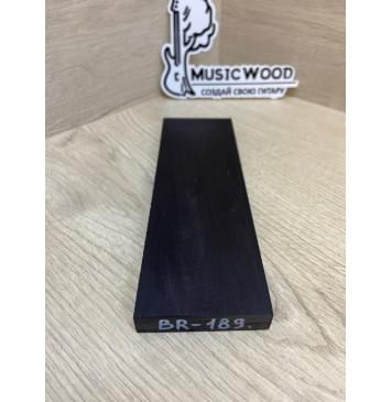 Граб Black заготовка для бриджа акустической гитары Смешанный ААА 11.5х55х173 мм-2